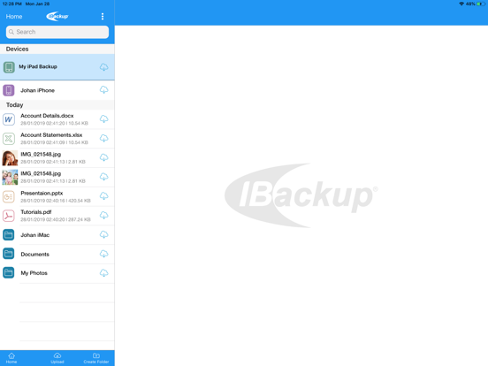 Screenshot #6 pour IBackup