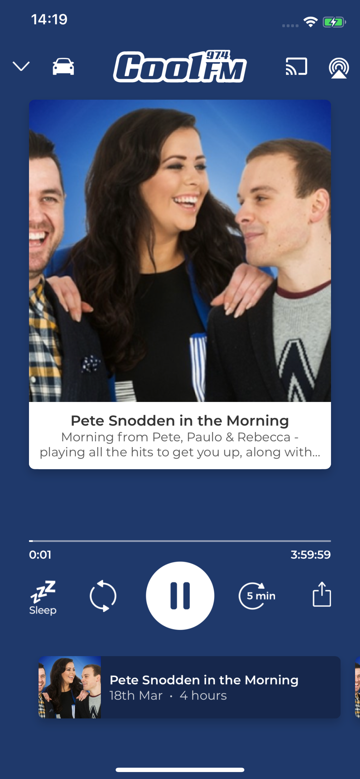 Cool FM screenshot 3