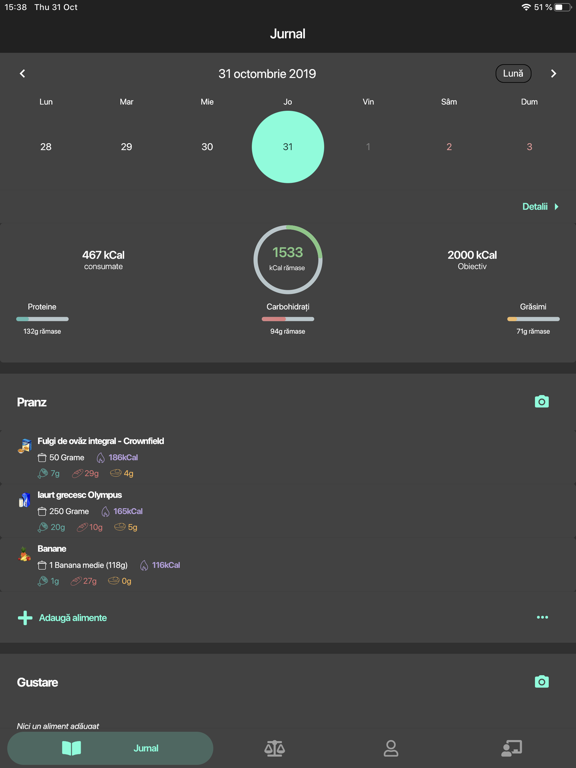 Screenshot #5 pour Eat & Track