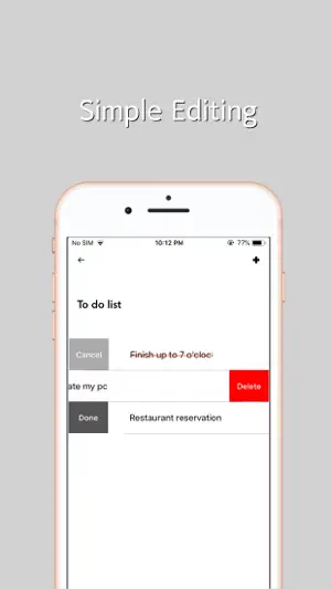 ToDoNote - Simple To-do List screenshot 4