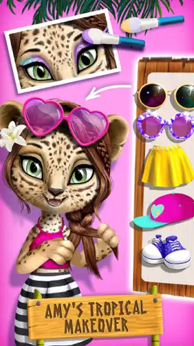 Jungle Animal Salon 2 - No Ads screenshot 1