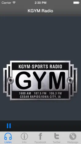 Game screenshot KGYM Sports Radio mod apk