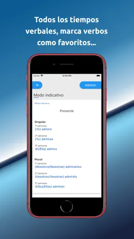 Game screenshot Verbos y Conjugaciones Español hack
