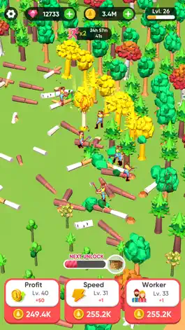 Game screenshot Idle Lumber Mill mod apk