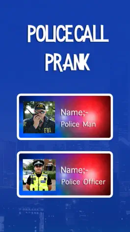 Game screenshot Fake Phone Call From Police apk