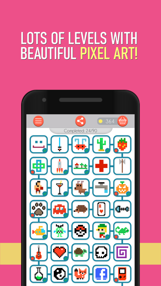 #3. Pixel Blocks - Reverse Puzzle (iOS) By: Matija Ozebek