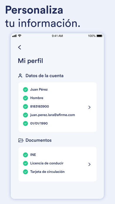 Afirme Seguros Screenshot