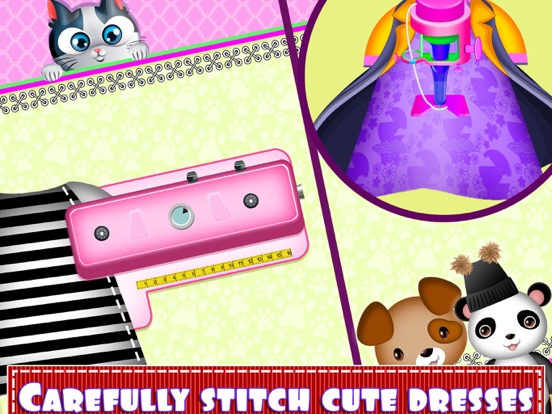 My Pet Tailor Shop iPad screenshot
