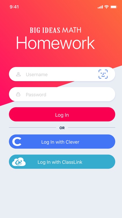 Big Ideas Math Homework App