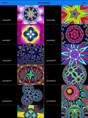 Distorted Kaleidoscope Art screenshot 4