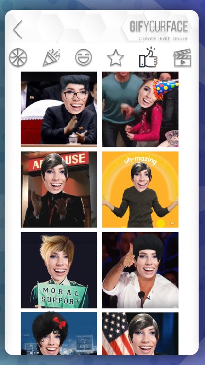 Gif Your Face - video editor