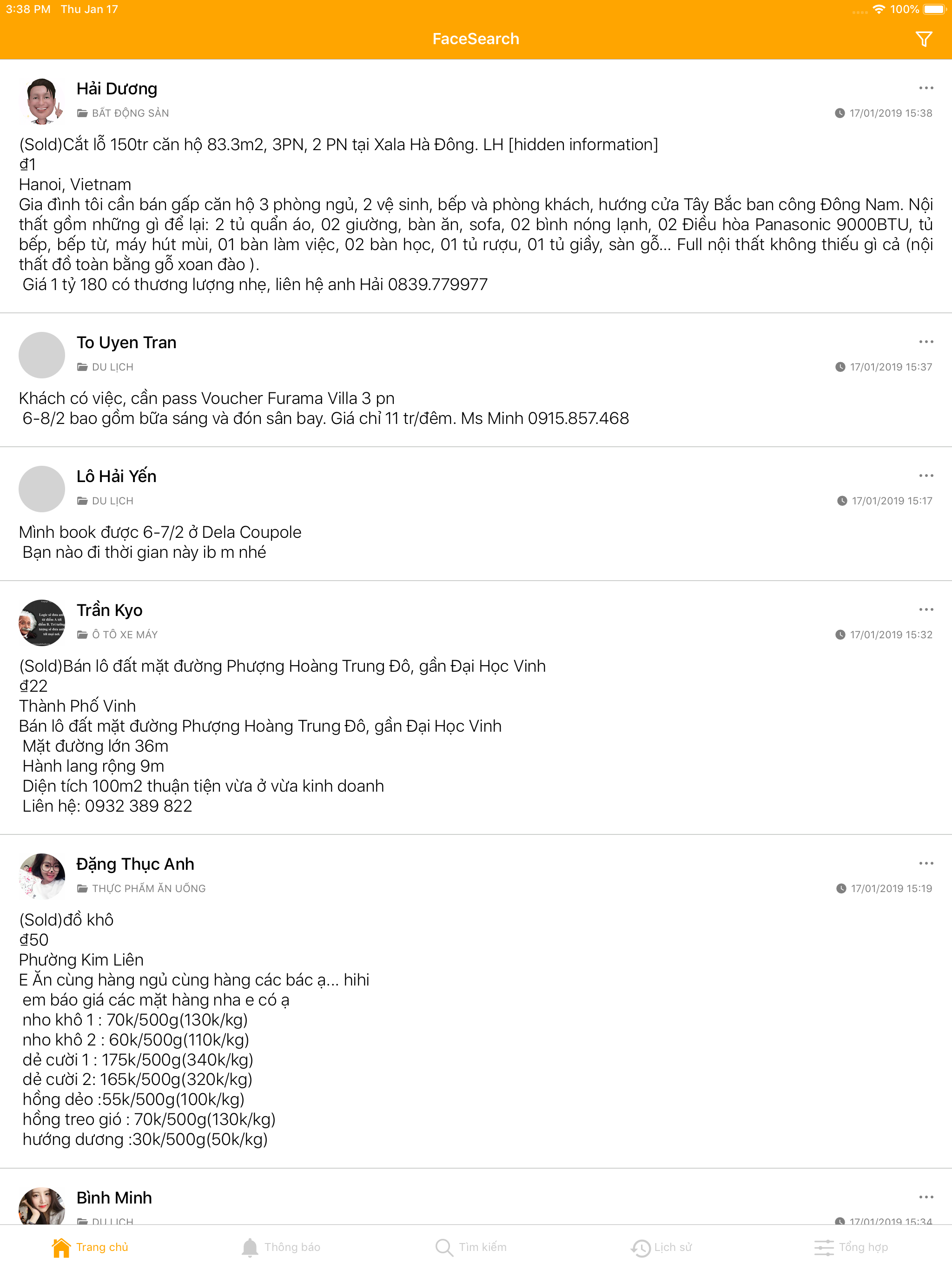 FaceSearch - Tìm kiếm hiệu quả
