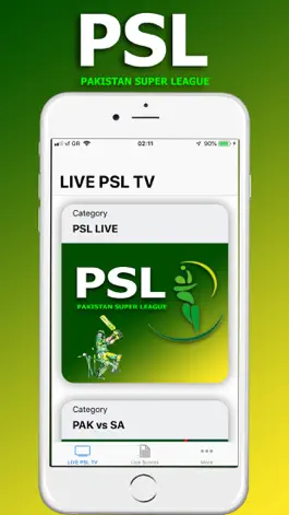 Game screenshot LIVE PSL TV apk