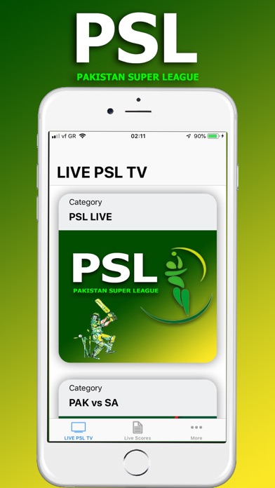 LIVE PSL TV Screenshot