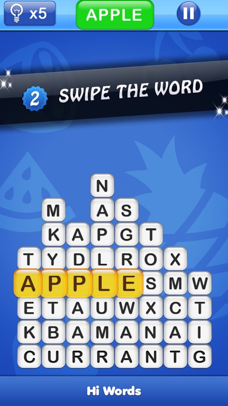 Hi Words - Word Search Game screenshot 2