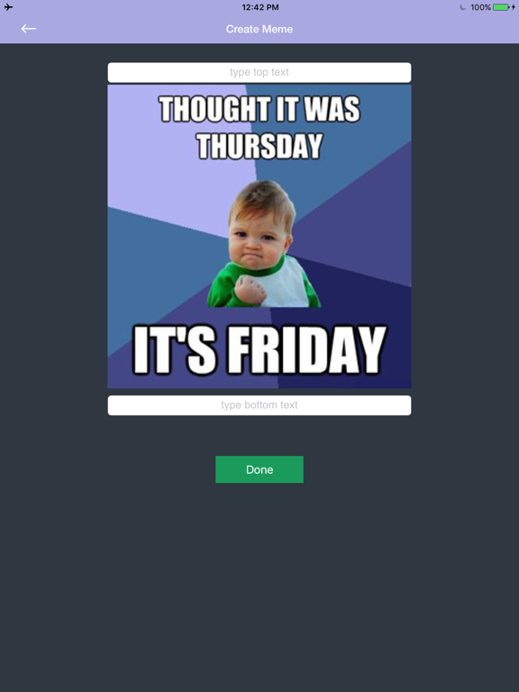 Screenshot #4 pour Créateur Meme: Créer des Memes