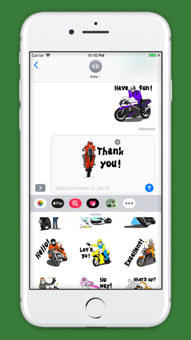 Moto Emojis screenshot 2