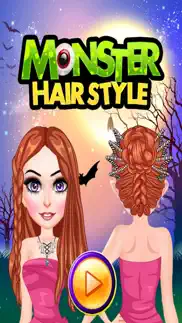 monster hair style salon iphone screenshot 1