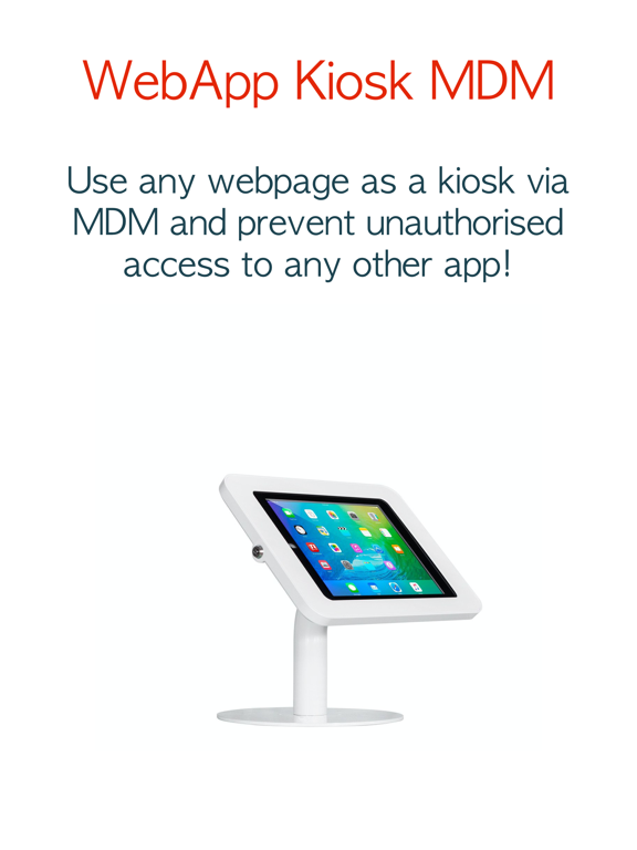 Screenshot #4 pour WebApp Kiosk MDM