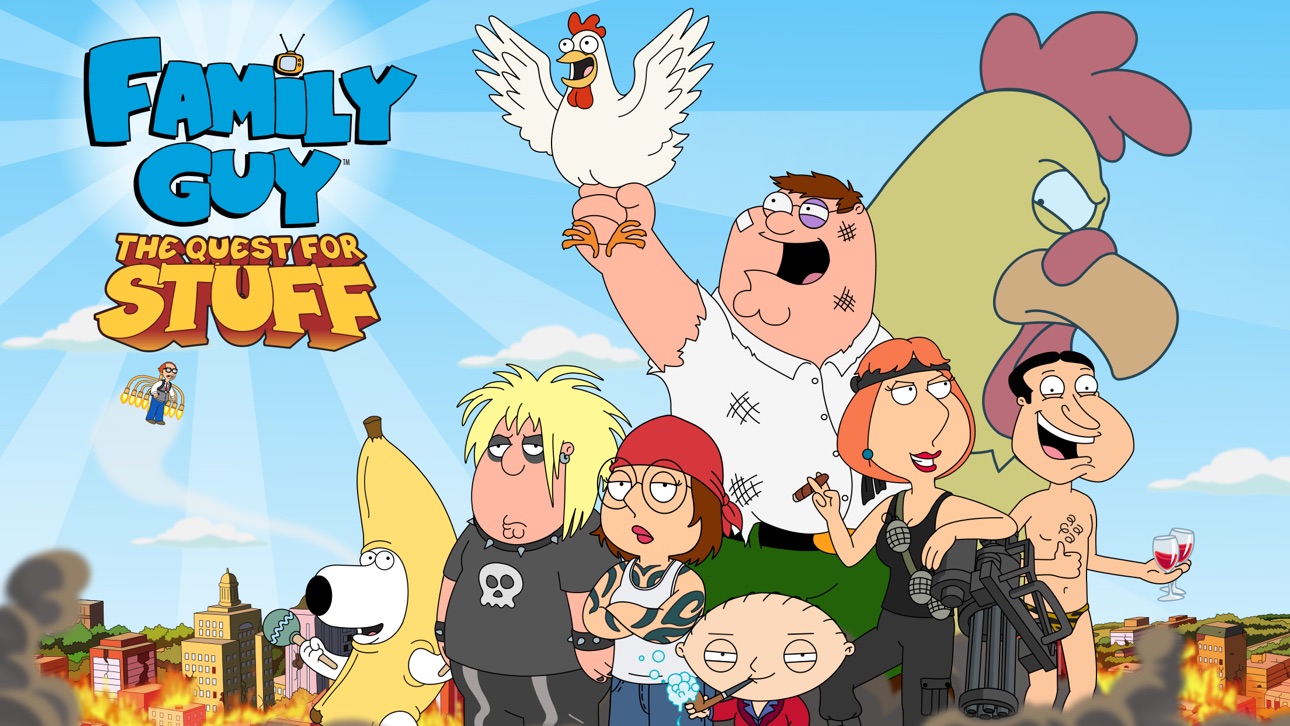 Family Guy The Quest for Stuff iOS Mod IPA screenshot 1 - iOS game interface