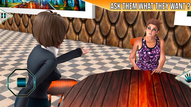 Virtual Life of Hotel Manager