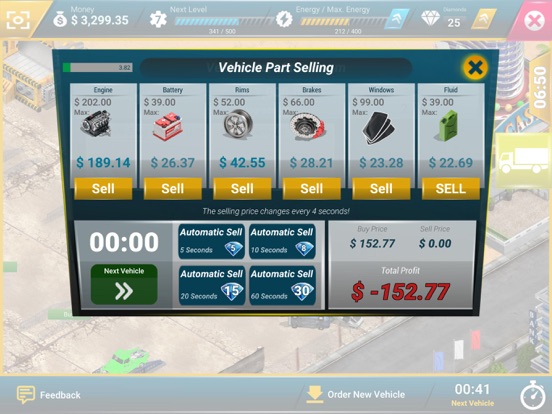 Junkyard Tycoon - Car Business iPad app afbeelding 7