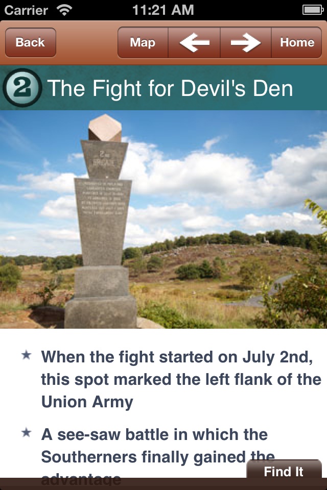 Gettysburg Battle App: July 2 screenshot 3