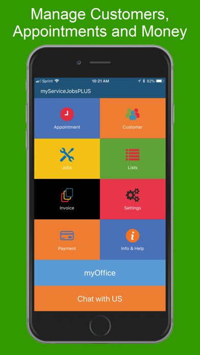 myServiceJOBS+Office Screenshot