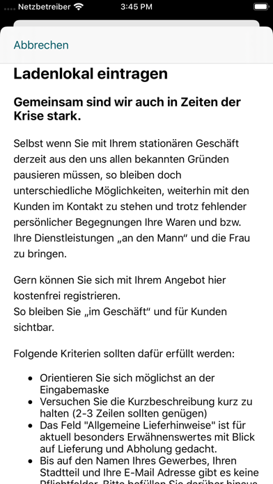 Solingen liefert Screenshot