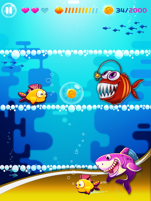 Screenshot #4 pour Bouncy Fish Adventures
