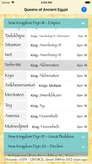 queens of ancient egypt iphone screenshot 1