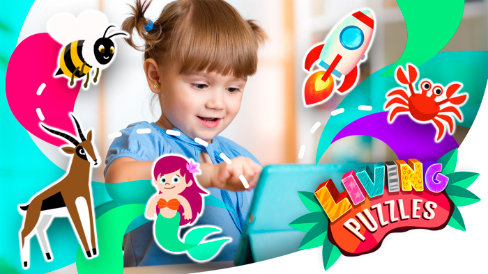 Living Puzzles for kids