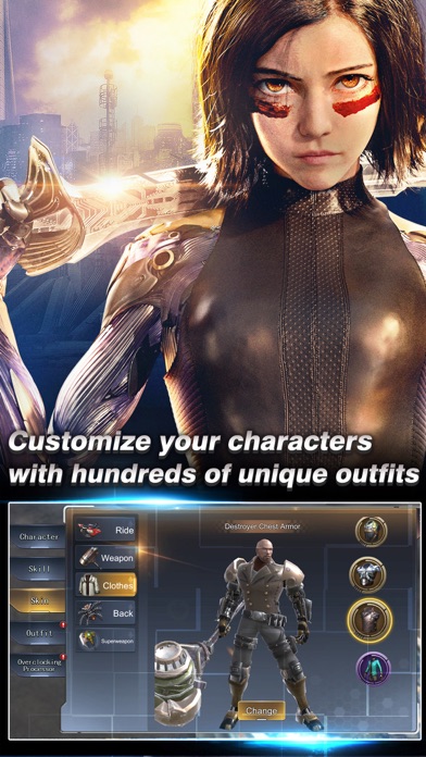 Alita: Battle Angel – The Game Hack screenshot 2 - game app interface