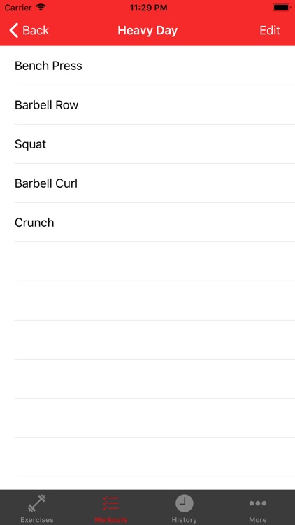 GymReps: Workout Log & Planner