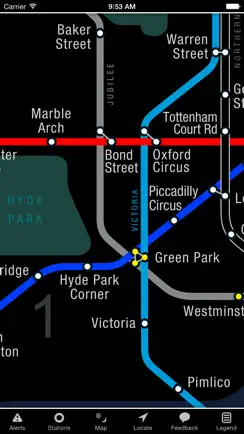 KickMap London Tube iPhone image 3