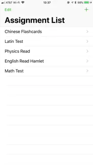 iassignment - school homework iphone screenshot 1