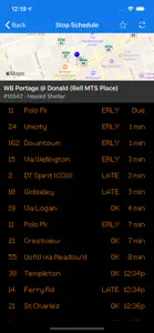 Winnipeg Bus Live screenshot #2 for iPhone
