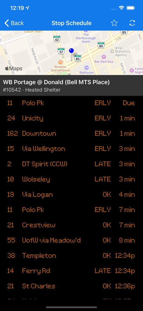Winnipeg Bus Live - Navigation App | MWM