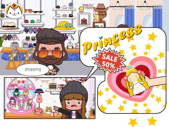 Miga Town: My Store iPad screenshot