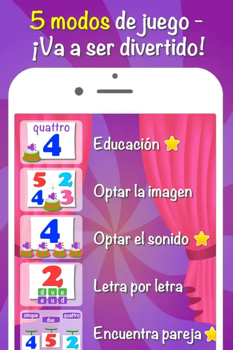 Italiano para niños idioma