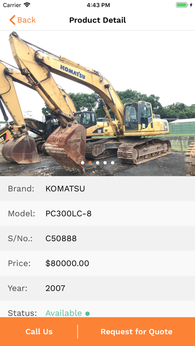 Screenshot #3 pour Used Heavy Machinery
