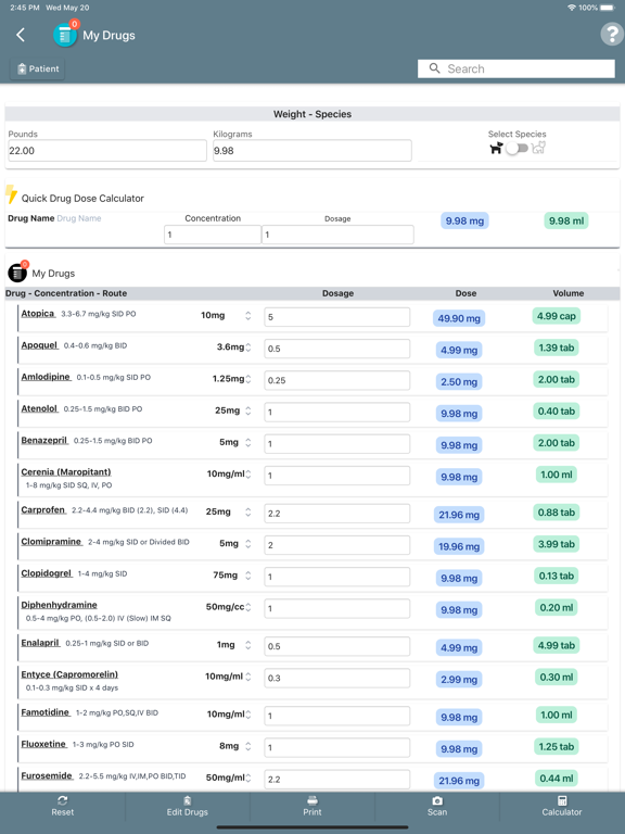 Vetcalculators Vetcalculators