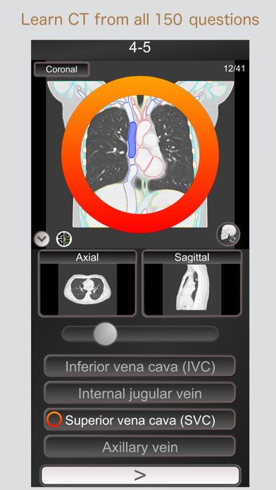 Screenshot #1 pour CT PasseQuiz Coffre / IRM