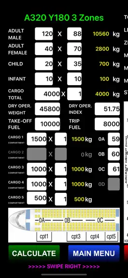 Game screenshot A320 Weight and Balance apk