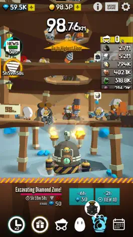 Game screenshot земля бурильщик hack