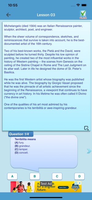 EN Reading Comprehension(圖3)-速報App