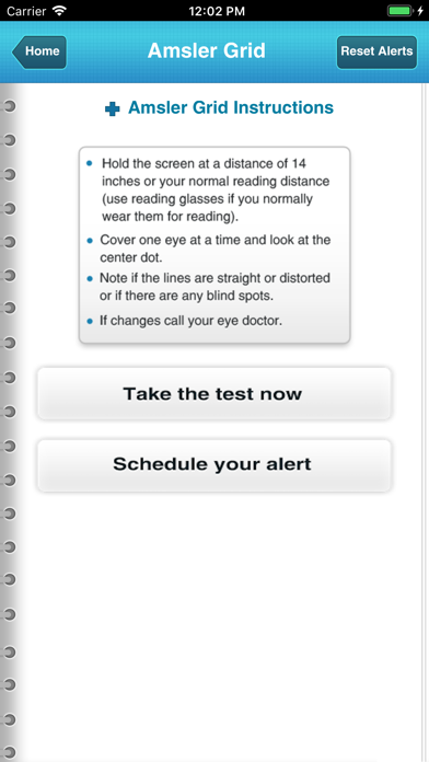 AMD_eye iPhone screenshot 5 - Medical app
