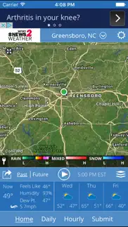 wfmy radar iphone screenshot 1