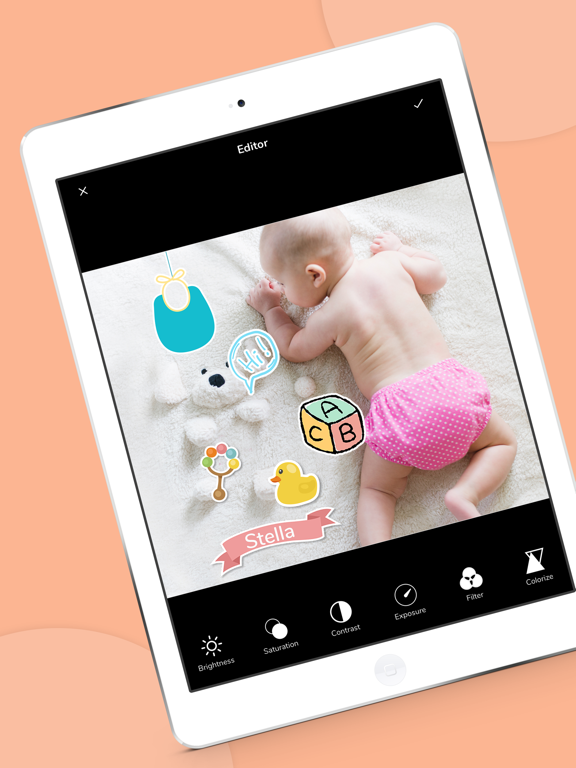 Screenshot #6 pour Baby Clicks Pro - Photo Editor