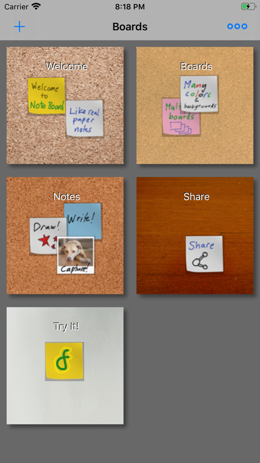 #3. Note Board: Instant Notes (iOS) Podle: Digital Footmark Oy